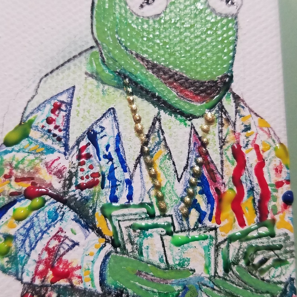 3in. Kermie painting